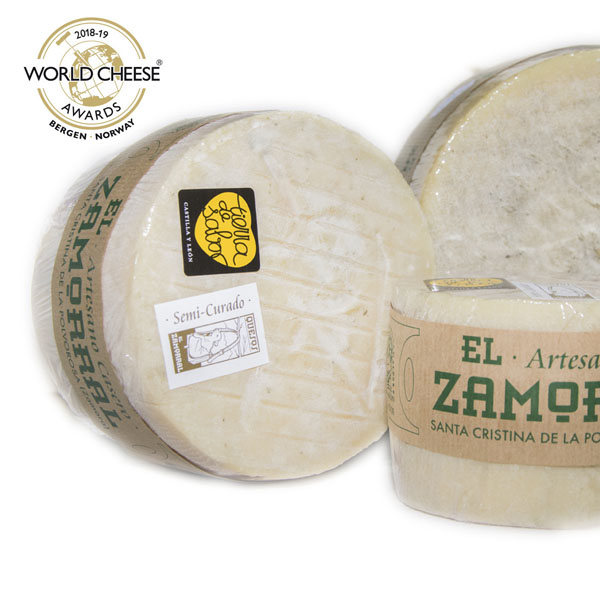 Queso semi-curado de oveja El Zamorral